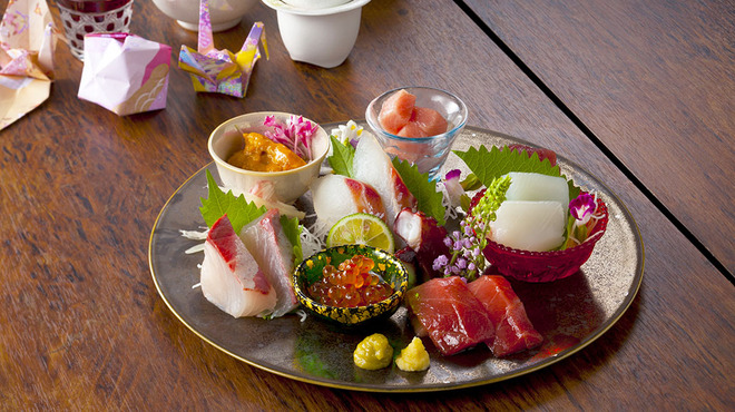 旬魚彩鮨　水仙