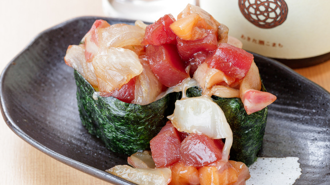 寿司と串揚げ わが蔵