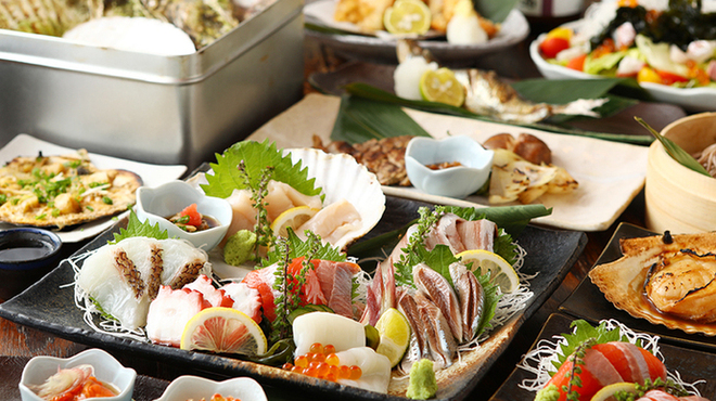 三陸直送 プリプリ牡蠣と新鮮魚介 いわて三陸漁場直送酒場 八○