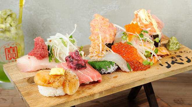 酒場リベリー スシる。