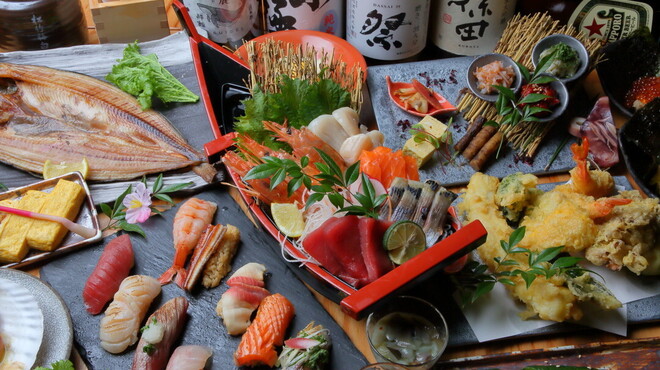 北海道海鮮と鮨酒場 白冨